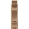Ekena Millwork 5 1/2-in W x 16-in D x 20-in H Balboa Trad Rough Cedar Woodgrain TimberThane Outlooker, Primed Tan OUTUR055X16X20BOA04RCPR - alternate 6